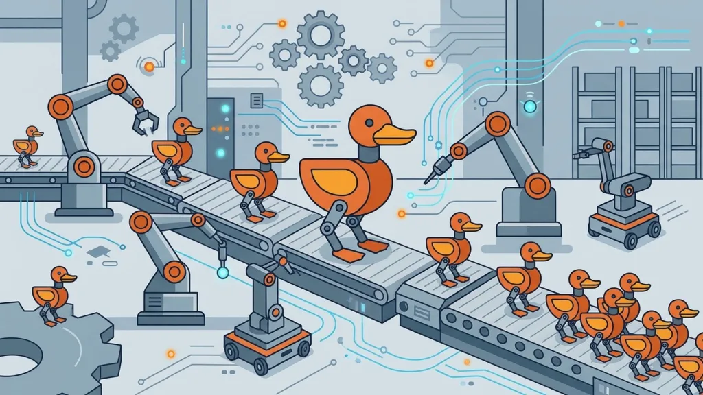 黃仁勳展示機器鴨 Microduck 預購破 2 萬台 開源雙足機器人引爆量產關注