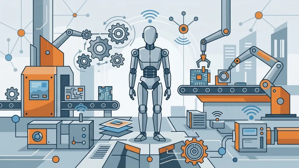 人形機器人2026迎產業轉折 台廠供應鏈精密零組件與AI平台布局解析